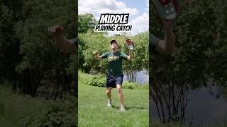 Playing catch with your kids ⚾️ Oldest Middle Youngest [upl. by Towland]