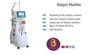 Dialysis Machine  Biomedical Engineers TV [upl. by Latona685]