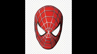 SPIDER MAN MASK  Adobe Illustrator Tutorial Create Spiderman [upl. by Lauzon]