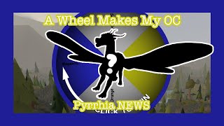 Wings of Fire Roblox Pyrrhia NEWS  A Wheel Makes My OC [upl. by Irim]