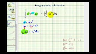 Ex 1 Definite Integration Using Substitution [upl. by Demb]