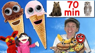 Ice Cream Song and More  70 Minutes Dream English Songs And Nursery Rhymes With Matt [upl. by Posehn]