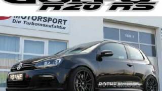 Golf 6 MK6 R20 420hp Rothe Motorsport Part1 [upl. by Anica246]