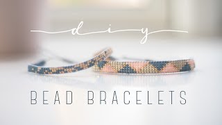 DIY beaded bracelet  free printable [upl. by Krantz]