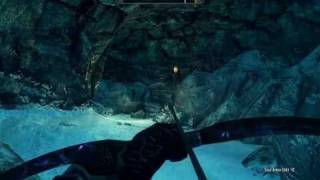 Uttering Hills Cave Skyrim Dungeon Walkthrough [upl. by Anson]