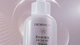 Dior The new Diorsnow Essence of Light Serum [upl. by Anhcar]