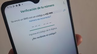 ✅️ Solucion No me cae el mensaje de verificación en WhatsApp  No me llega código de verificación [upl. by Purpura97]