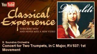 Antonio Vivaldi  Concert for Two Trumpets in C Major RV 537 1st Movement  ClassicalExperience [upl. by Airitak]