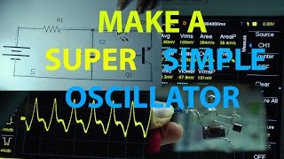 Simplest oscillator  Make an LED Blinker and Tone Generator [upl. by Huba]