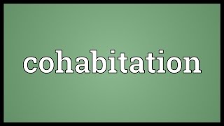 Cohabitation Meaning [upl. by Darlene]