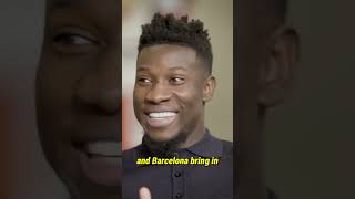 Andre Onana Reveals Why He Turned Down Barcelona ❌ shorts [upl. by Aztilay]