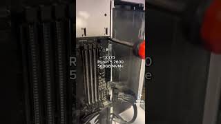 250 dollar gaming pc gaming pccase gamingpc pc pcgamingsetup gamingcomputer case pcbuild [upl. by Osicran]