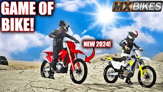 GAME OF BIKE ON THE NEW 2024 OEMS IN MX BIKES WAS INSANE [upl. by Pizor]