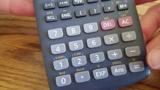 calculator skills fractions [upl. by Neyu]