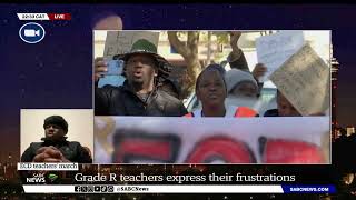 Grade R teachers express their frustrations Dr Bafana Langa weighs in [upl. by Naharba]