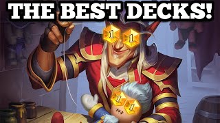 The FIVE BEST DECKS to get LEGEND in Standard and Wild in June [upl. by Rehteh]