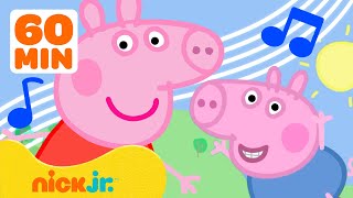 Peppa Pig Music Video Marathon 🎶 1 Hour Compilation  Nick Jr [upl. by Shugart]