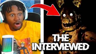 FNAF Fan Reacts To ALL Five Nights At Freddys Interviews [upl. by Einnahpets]