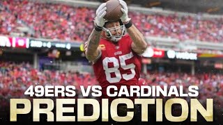 🦈 49ers  Cardinals prediction on the SWIM FROM ALCATRAZ [upl. by Noside]