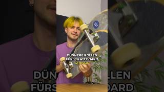 ROLLEN WECHSELN SKATEBOARD Dünnere Rollen mit DYMA 💛🛹 [upl. by Hebe]