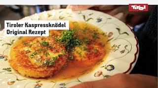 Tiroler Kaspressknödel das Original Rezept zum Nachkochen 👨‍🍳 [upl. by Nilesoj616]