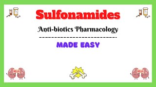 Antibiotics pharmacology sulfonamides pharmacology antibiotics clinical pharmacology antibiotics [upl. by Ain]