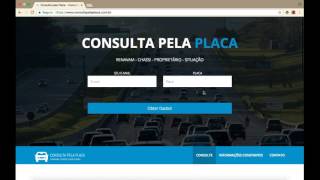 Consultar Chassi no Detran PR [upl. by Enerual]