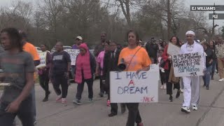 The NAACP is holding their MLK march in Orange [upl. by Dyke783]