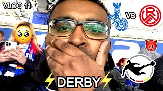 DERBY BRUCH 😢 MSV Duisburg vs RotWeiss Essen  Stadionvlog 🔥 3 Liga ✅  VLOG 11 [upl. by Yacov]