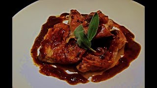 Saltimbocca alla Romana  Saltimboka sa Prsutom i Zalfijom [upl. by Aieki]