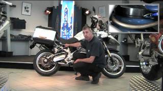 Fahrwerkseinstellung am Beispiel einer BMW R 1200 GS [upl. by Ahsitra]