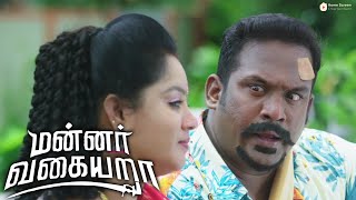 Mannar Vagaiyara Movie Scenes  Robos eye twitchesDid someone oil the wrong gear  Vimal Anandhi [upl. by Leicam920]