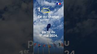 CE QUI CHANGE EN FRANCE À PARTIR DU 1ER MAI 2024 [upl. by Monjan]