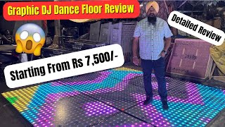 PIXEL LED DJ Dance Floor New Graphics के साथ सीधे फैक्ट्री से मात्र 7500रु से शुरू 😲 [upl. by Gottuard]