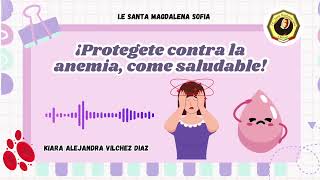 ¡PROTÉGETE CONTRA LA ANEMIA COME SALUDABLE [upl. by Arly]