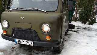 Uaz 452  3303 Pritsche  Kipper [upl. by Cattier235]