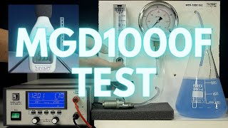 MGD1000F Performance Test  Microgear pump  TCS Micropumps [upl. by Cohlette]