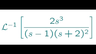 Transformada inversa de Laplace 6 [upl. by Budworth171]