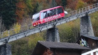 Harder Kulm Bahn  Funicular Railway [upl. by Vastah]