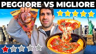 PEGGIORE VS MIGLIOR PIZZA DI NEW YORK [upl. by Flemming]