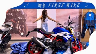 First First Bike  My Dream BMW G310R Unveiled ❤️ [upl. by Duff]