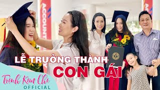 Cả nhà Trịnh Kim Chi đến mừng lễ trưởng thành của con gái [upl. by Sheena]