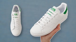 How to Bar Lace Adidas Stan Smith BEST WAY [upl. by Emmuela]