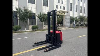 The Future of Logistics Transform Your Operations with a Unique Pallet Stacker [upl. by Adi]