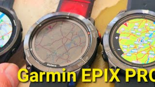 Garmin EPIX PRO Test Review Navigating [upl. by Ottavia]