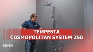 Grohe Installation TEMPESTA COSMOPOLITAN SYSTEM 250 Duschsystem  SHKTV Montage [upl. by Eliott]