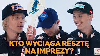 Który ze skoczków jest🤔 POZNALIŚMY PRAWDĘ O NASZEJ REPREZENTACJI 🔥🎿 skokinarciarskie [upl. by Nylevol]