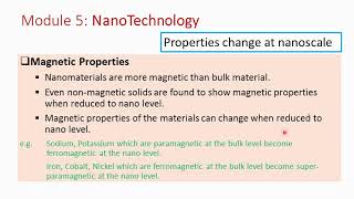 Properties change at nano scale Examples [upl. by Eppesiug]