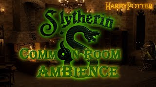 Harry Potter  Slytherin Common Room  Ambience amp Music [upl. by Amaerd]