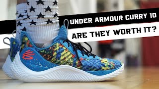 UNDER ARMOUR CURRY FLOW 10 REVIEW [upl. by Nyasuh]